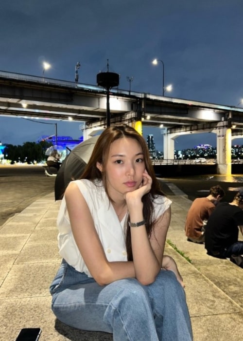 Mina Sue Choi as seen in an Instagram Post in June 2022