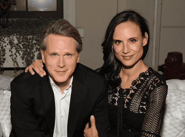 Cary Elwes with his wife, Lisa Marie