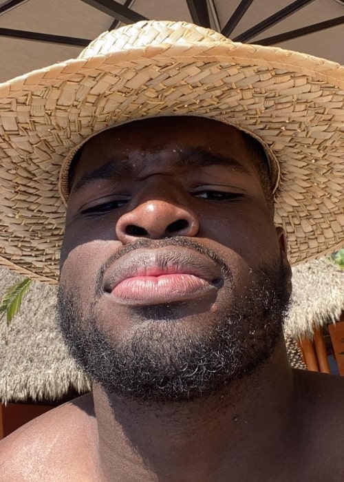Moro Ojomo in Real Del Mar Resort in Mexico in January 2022