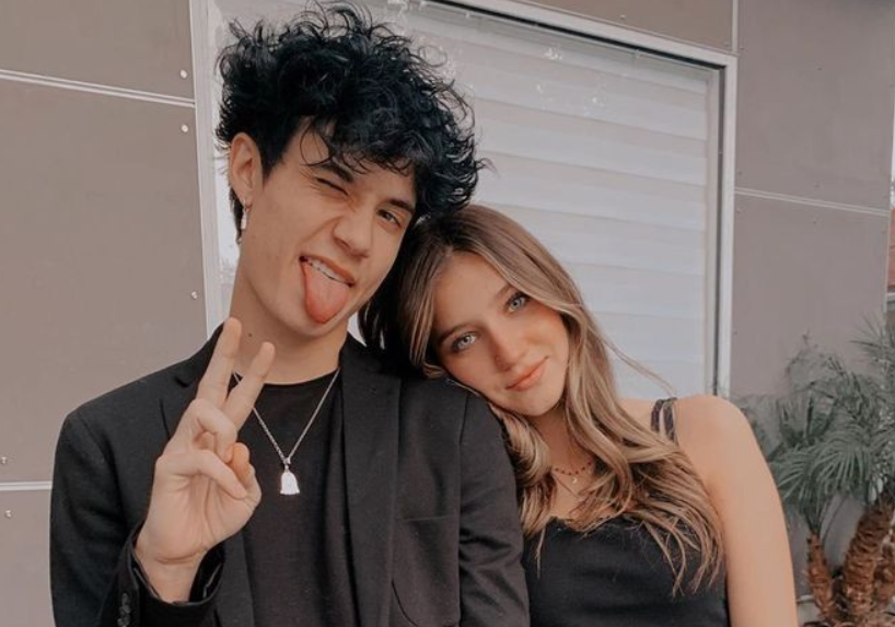 Jaden Hossler with his ex-girlfriend, Mads Lewis