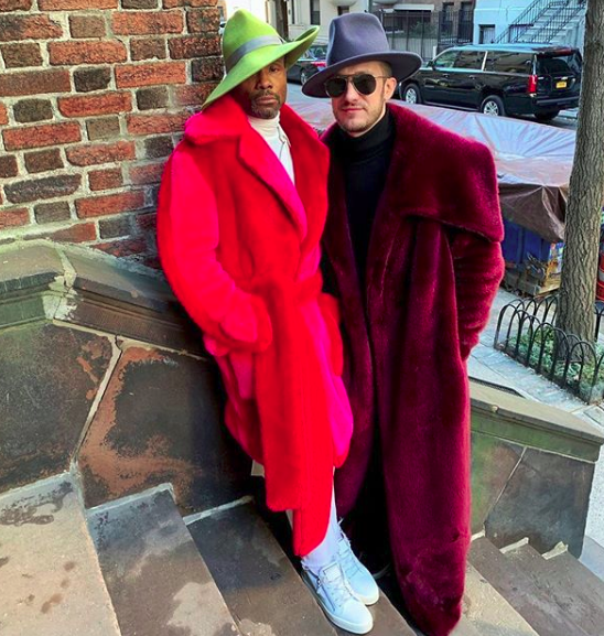 Billy Porter and and his husband adam smith