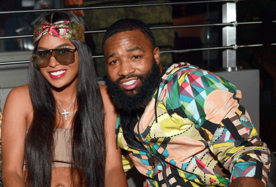 Adrien Broner and his wife, Arie Nicole